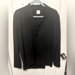 CAbi Black Long Sleeve Top